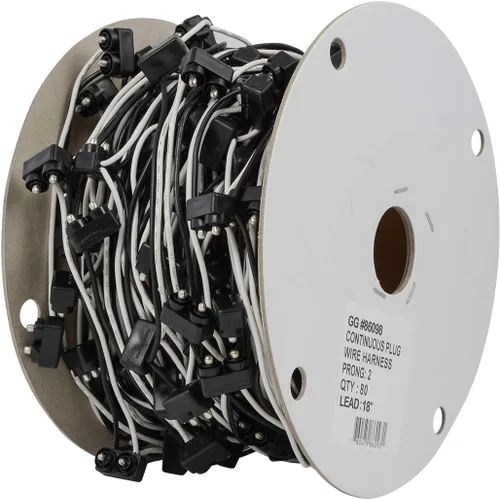 Miniatura 4 de GG Grand General 86093 Arnés de cables continuo de 2 puntas, 6 pulgadas, 200 enchufes por rollo
