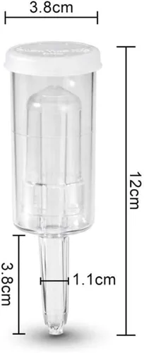 Miniatura 7 de Paquete de 6 candados de aire sin BPA para fermentación, elaboración de cerveza, cerveza, vino, chucrut, kimchi y otros proyectos de fermentación