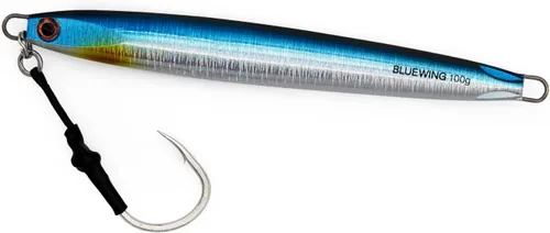 Miniatura 40 de BLUEWING Señuelos de pesca para agua salada de paso lento, plantillas verticales de 2.82 oz-35.27 oz cebo de hundimiento de peces con gancho