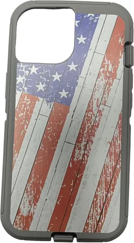 Miniatura 8 de Funda exterior de goma de repuesto compatible con iPhone 13 Mini Otterbox Defender Series Case (negro)