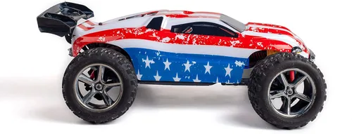 Miniatura 2 de SummitLink Estilo de tira de bandera de cuerpo personalizado compatible con e-Revo Mini escala 1/16 RC coche o camión (camión no incluido) ERMN-F-01