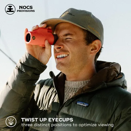 Miniatura 8 de Nocs Provisions Zoom Tube 8x32 Monocular, telescopio de aumento 8X, prisma Bak4, amplio campo de visión para observación de aves, mochileros