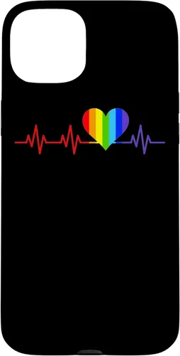 Miniatura 9 de iPhone SE (2020) / 7 / 8 Gay Heartbeat Pride Flag Gift And Queer LGBTQ Rainbow Estuche de regalo