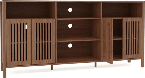 IDEALHOUSE Moderno soporte de TV para televisores de hasta 70 pulgadas, soportes de televisión, consolas de TV, consolas multimedia para sala de