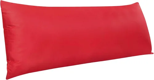 Miniatura 62 de NTBAY - Fundas de almohada de satén con cremallera, súper suaves y lujosas fundas de almohada Negro