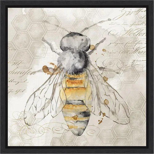 Miniatura 12 de Amanti Art Lienzo enmarcado para pared, 16 x 16 pulgadas, abeja reina II por Eva Watts, lienzo enmarcado para pared, obras de arte de animales