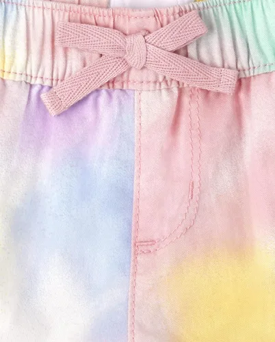 Miniatura 2 de The Children's Place Pantalones cortos de sarga para niñas, Gum Drop 2