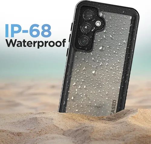 Miniatura 3 de Encased Funda impermeable para cinturón diseñada para Samsung Galaxy S24 Plus, funda protectora de cuerpo completo con protector de pantalla