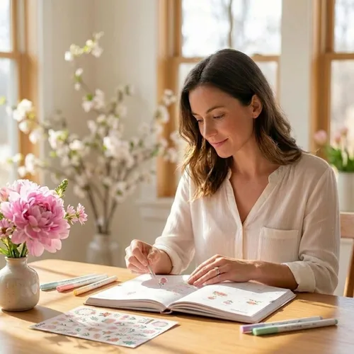 Miniatura 3 de Calcomanías estéticas para planificador mensual, más de 1100 hermosos accesorios de diseño que mejoran y optimizan tu agenda, diario y calendario