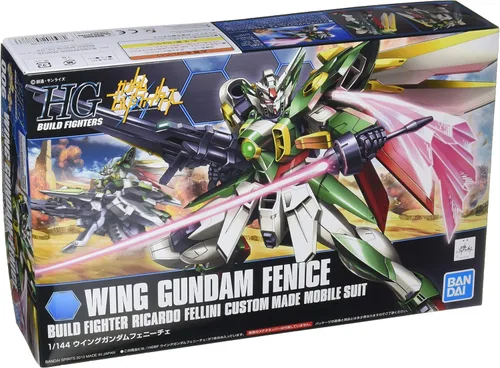 Bandai Spirits Modelo de plástico HGBF 1/144 Wing Gundam Fenice