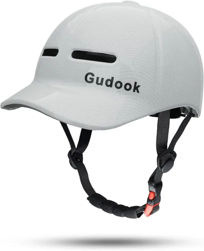 Miniatura 12 de Casco de Bicicleta para Adultos para Hombres - Mujeres Casco de Bicicleta Certificado Cómodo Ligero Ajustable Estilo Gorra de Béisbol Casco