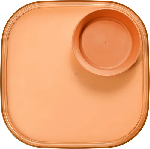 Miniatura 2 de Madesmart Dipware - Plato de comedor reutilizable, bandeja para servir aperitivos y aperitivos, sándwiches, humus, salsas, cuenco apilable
