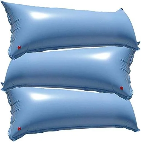 Miniatura 4 de Almohadas de aire para piscinas Material de vinilo resistente azul de 18 Ga. Coloca la almohada de aire debajo de la cubierta de invierno