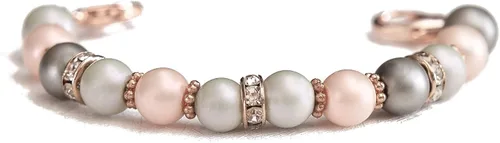 Pulsera de alerta médica de oro rosa, pulsera médica de repuesto intercambiable de identificación médica, etiqueta de identificación no incluida