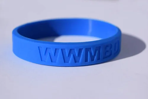 Miniatura 2 de Reminderband - Pulsera clásica de silicona 100% personalizada – Pulsera de goma de silicona personalizada – Personalizable, eventos, regalos, apoyo