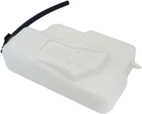 Miniatura 7 de CarPartsDepot Tanque de recuperación de refrigerante del motor Depósito de expansión Depósito de botella con tapa y manguera de plástico compatible