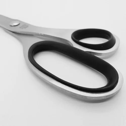 Miniatura 4 de ALLEX Tijeras japonesas de oficina de 7.8 pulgadas – Tijeras multiusos extra grandes para escritorio, hogar y uso escolar, diseño de acero 7.8" (Xl)
