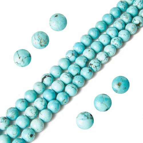 Miniatura 24 de 100 cuentas de piedras preciosas de jade rosa y amarillo de 8 mm, cuentas naturales, cuentas sueltas redondas para hacer joyas Jade rosa amarillo