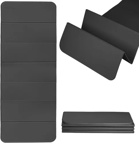 Miniatura 8 de PAIDU Esterilla de yoga plegable - 10mm extra gruesa, 190 x 66 cm, antideslizante, esterilla de ejercicio y fitness Certificada eco SGS, portátil