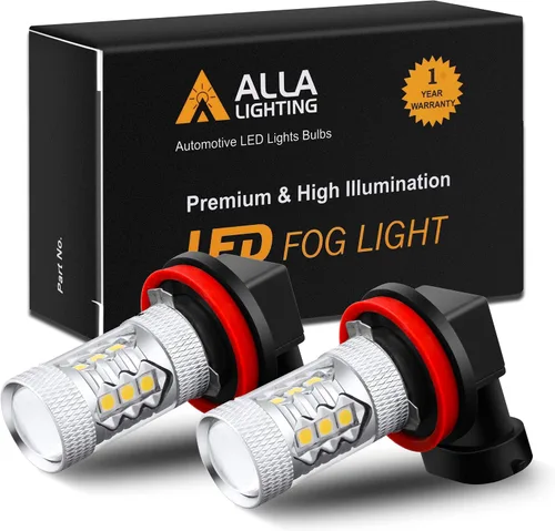 Miniatura 4 de Neblineros LED de repuesto de la marca Alla Lighting, 3030 SMD, luz amarilla