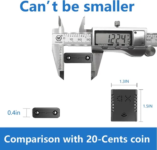 Miniatura 2 de Detector de cámara WiFi inalámbrico más pequeño, cámara de seguridad HD1080P, monitor portátil para bebé, cámara de niñera con grabación de video