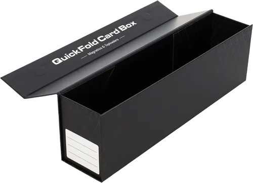Miniatura 6 de BCW QuickFold® Cajas de almacenamiento de tarjetas para imanes y Toploaders - Paquete de 9 Caja porta tarjetas de intercambio con cierre magnético