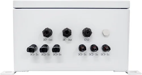 Miniatura 5 de AIMS Power Caja combinadora de matriz solar de 3 cuerdas 60A 200 VCC 3 entradas 10KW precableadas, entrada máxima de 1000 V CC, interruptor
