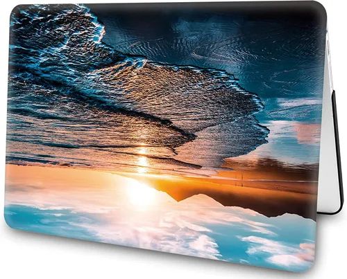 Miniatura 2 de Funda rígida para MacBook Air de 13 pulgadas 2017 2016 2015 2014 2013 2012 2011 2010 versión A1466/A1369, cubierta rígida de plástico, cubierta