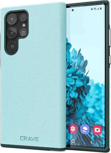 Miniatura 25 de Crave Funda para Galaxy S22 Ultra, funda de doble capa de protección a prueba de golpes para Samsung Galaxy S22 Ultra 5G (6.8 pulgadas) - Negro