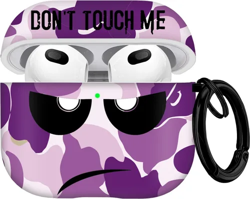 Miniatura 28 de for Airpods 3 Case 2021, Don't Touch Me for Airpods Cover with Keychain/Lanyard Soft Cute Shockproof Cover for Women Men Compatible with for Airpods