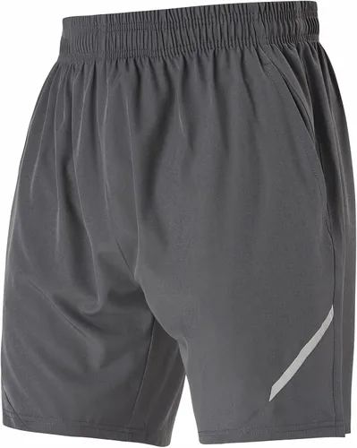 Miniatura 2 de Ultra Performance Paquete de 4 pantalones cortos deportivos para correr para hombre, 7 pulgadas de entrepierna, de nailon, pantalones cortos