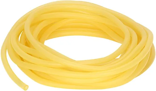 Miniatura 10 de StonyLab Tubo de goma, tubo ámbar de látex puro, tubo de goma natural de 3/8 pulgadas (0.354 in) de diámetro exterior de 1/4 pulgadas (0.236 in)