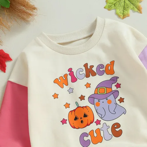 Miniatura 5 de Traje de Halloween para bebé, niño, niña, sudadera de calabaza, mameluco de burbujas, suéter de gran tamaño, ropa de otoño e invierno