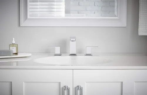 Miniatura 6 de Kohler 24857-4-CP Honesty - Grifo para lavabo de baño, cromo pulido