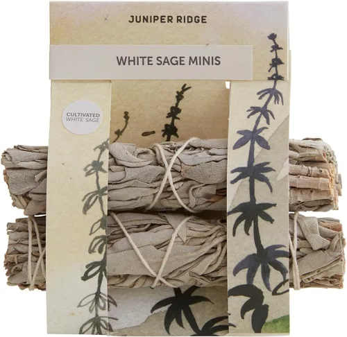 Miniatura 6 de Juniper Ridge Cedar Mugwort - Paquetes de incienso natural, aromaterapia y terapia de meditación relajante, orgánico sin fragancia sintética