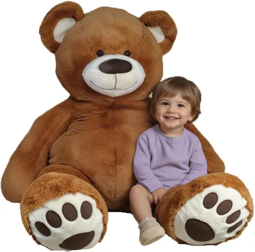 Miniatura 6 de Anico - Peluche beige de 10" con ojos bordados Suave animal de peluche, perfecto como peluche para bebés, niños pequeños y niños Peluche