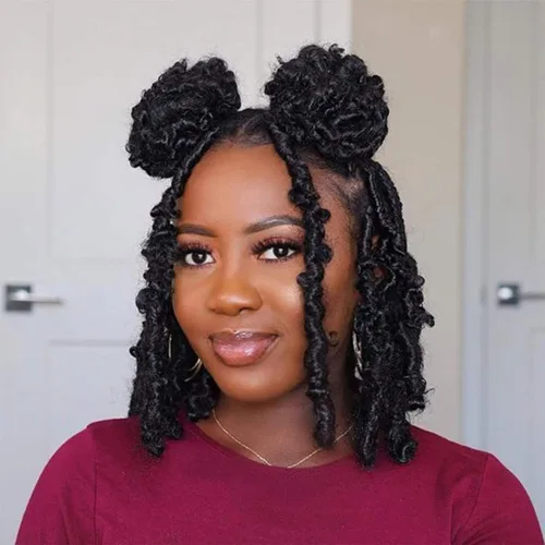 Miniatura 41 de Beyond Beauty Cabello de Ganchillo Spring Twist 90 hebras 8 pulgadas Spring Twists Esponjosas Trenzado, Trenzas de Ganchillo Spring Twist Bomb Twist