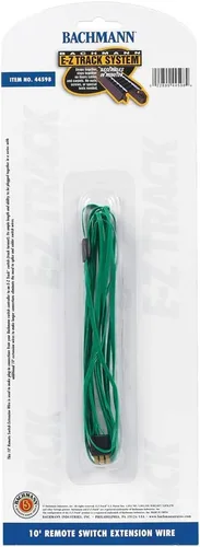 Miniatura 2 de Bachmann Trenes ALAMBRE DE EXTENSIÓN DEL INTERRUPTOR REMOTO DE 10' - VERDE (1/tarjeta)