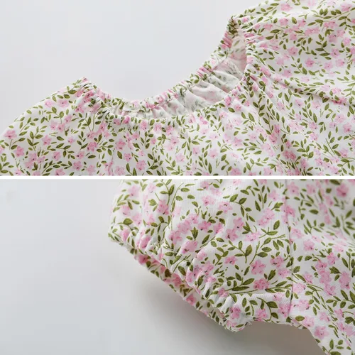 Miniatura 114 de pureborn Vestido de bebé niña 0-24 meses