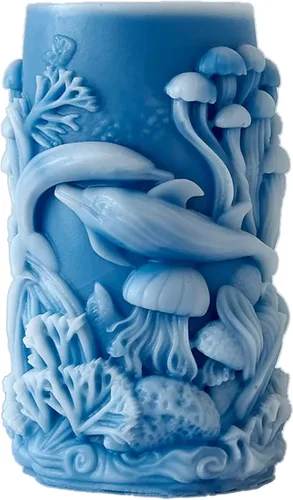 Miniatura 8 de Suture Bear Doll Bear Candle Animal Resina Casting Making Moldes Molde de silicona para velas Decoración del hogar Fabricación de velas Molde
