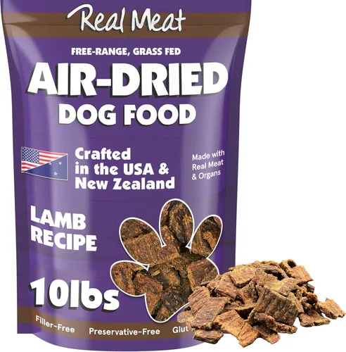 Miniatura 12 de TRMC Real Meat Alimento para Perros Secado al Aire con Carne de Res Real - Bolsa de 2 lb de Alimento para Perros Real Sin Cereales Elaborado