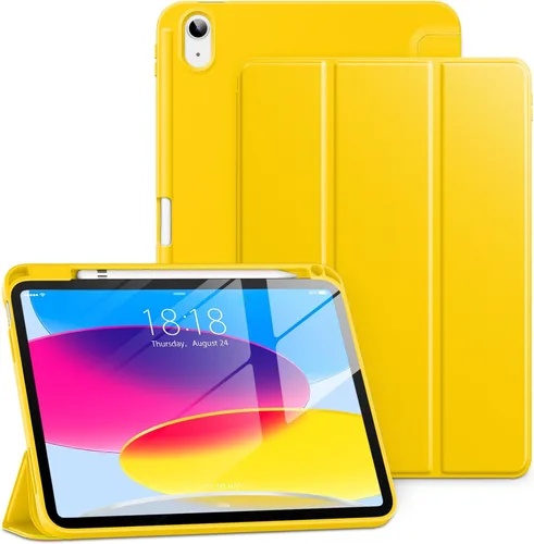 Miniatura 14 de DTTO Funda para iPad (A16) de 11ª Generación de 11 Pulgadas 2025, Funda para iPad de 10ª Generación de 10.9 Pulgadas 2022, Funda Protectora Trasera