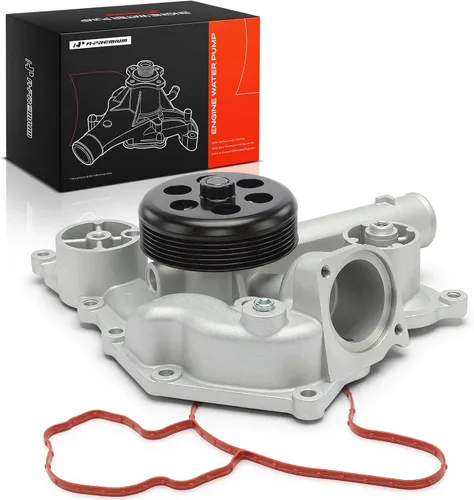 A-Premium Bomba de agua de motor con polea y sello [compatible con OHV, 8Cyl 5.7L 6.1L] compatible con Chrysler 300 05-10 y Dodge Charger 06-10,
