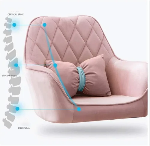 Miniatura 6 de YYDS Silla pequeña para videojuegos, silla de computadora con respaldo corto, silla giratoria ergonómica ejecutiva, silla de deportes electrónicos