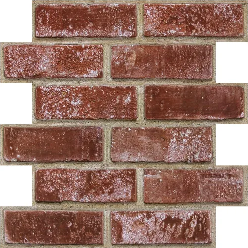 Miniatura 18 de COMSTICKC Paneles de pared de ladrillo sintético 3D para despegar y pegar, 10 piezas de 12 x 12 pulgadas, ladrillos pequeños blancos, papel tapiz