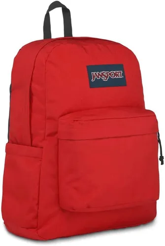 Miniatura 2 de JanSport SuperBreak - Mochila ligera para la escuela, rojo (Red Tape)), JS0A4QUT
