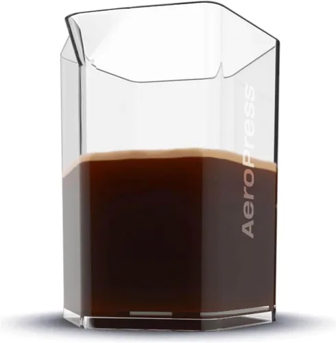 AeroPress Jarra para cafetera, capacidad de 20 oz (20.3 fl oz), jarra de café irrompible, ideal para prensas originales, transparentes y XL, diseño