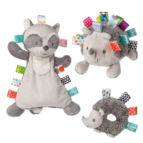 Miniatura 4 de Taggies Heather Hedgehog Sonajero bebé Sonajero de bebé jaspeado