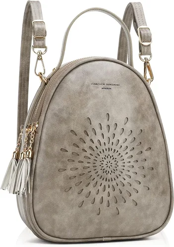 Miniatura 37 de T1953 Mochila para mujer, de piel sintética, para regalo para niñas y mujeres