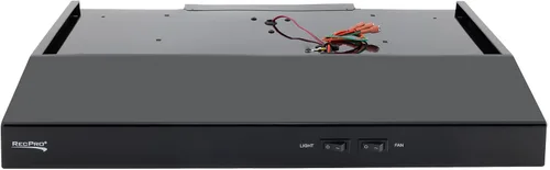 Miniatura 5 de RecPro Campana extractora RV con filtro de carbón y lámpara LED, motor de 12 V CC, 60 W de eficiencia energética, filtro de carbón integrado, diseño